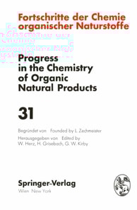Fortschritte der Chemie Organischer Naturstoffe / Progress in the Chemistry of Organic Natural Products