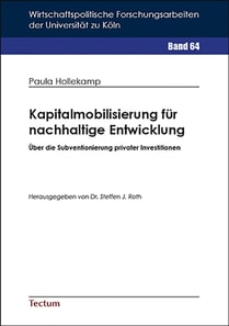 Kapitalmobilisierung für nachhaltige Entwicklung
