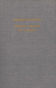 Johann Eberlin von Gunzburg und sein Reformprogramm