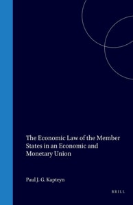 economic law of the member states in an economic and monetary union