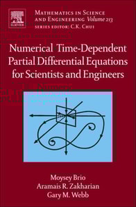 Numerical Time-Dependent Partial Differential Equations for Scientists and Engineers