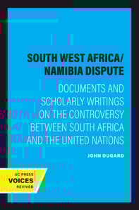 South West Africa/Namibia Dispute