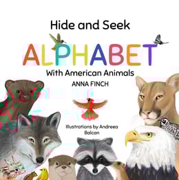 Hide and Seek Alphabet With American Animals