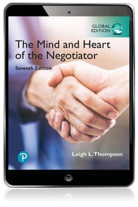 Mind and Heart of the Negotiator, The, Global Edition