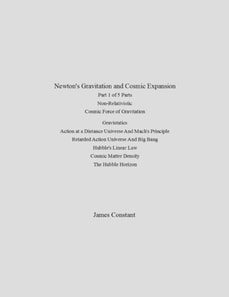 Newton's Gravitation and Cosmic Expansion (I. Non-Relativistic)