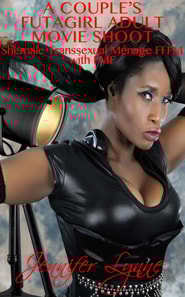 Couple's Futagirl Adult Movie Shoot:  Shemale Transsexual Menage FFFM with FMF