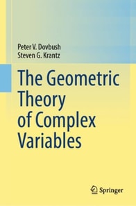 Geometric Theory of Complex Variables