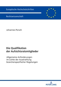 Die Qualifikation der Aufsichtsratsmitglieder