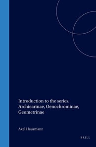 Introduction to the series. Archiearinae, Oenochrominae, Geometrinae