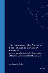 Commentary of al-Nayrizi on Book I of Euclid's Elements of Geometry