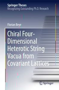 Chiral Four-Dimensional Heterotic String Vacua from Covariant Lattices