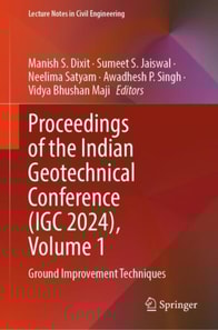 Proceedings of the Indian Geotechnical Conference (IGC 2024), Volume 1