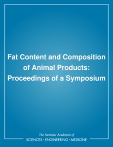 Fat Content and Composition of Animal Products
