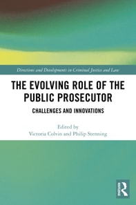 Evolving Role of the Public Prosecutor
