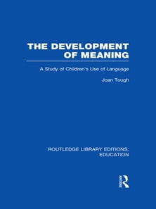 Development of Meaning (RLE Edu I)