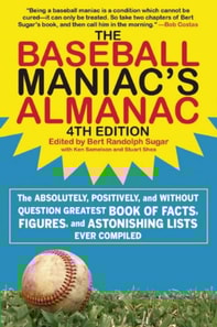 Baseball Maniac's Almanac - 4th Edition