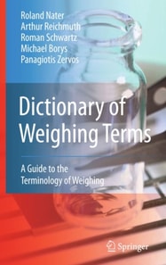 Dictionary of Weighing Terms