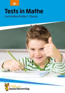 Übungsheft mit Tests in Mathe 1. Klasse