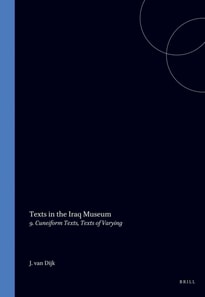 Texts in the Iraq Museum