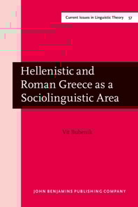 Hellenistic and Roman Greece as a Sociolinguistic Area