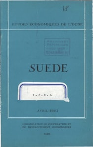Etudes economiques de l'OCDE : Suede 1963