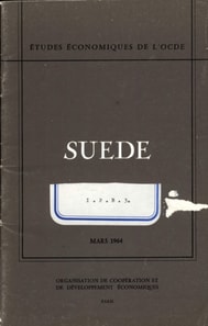 Etudes economiques de l'OCDE : Suede 1964