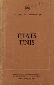 Etudes economiques de l'OCDE : Etats-Unis 1965