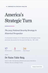America's Strategic Turn
