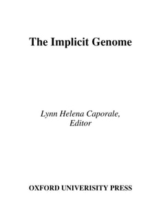 Implicit Genome