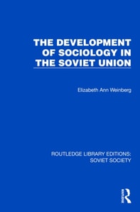 Development of Sociology in the Soviet Union
