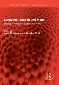 Language, Speech and Mind