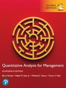 Quantitative Analysis for Management, Global Edition
