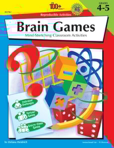 100+ Series Brain Games, Grades 4 - 5