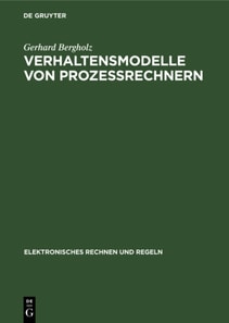 Verhaltensmodelle von Prozessrechnern