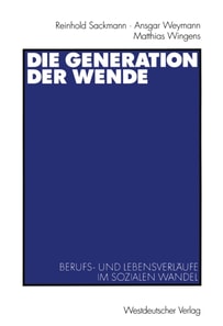 Die Generation der Wende