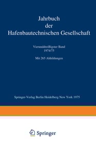Jahrbuch der Hafenbautechnischen Gesellschaft