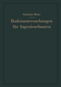 Bodenuntersuchungen für Ingenieurbauten