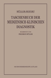 Taschenbuch der Medizinisch-Klinischen Diagnostik