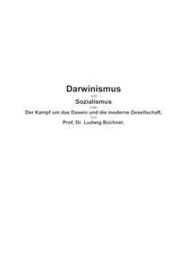 Darwinismus und Sozialismus