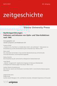 Nachkriegserfahrungen