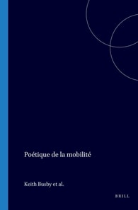 Poetique de la mobilite