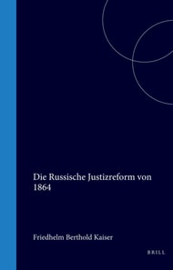 Die Russische Justizreform von 1864