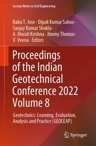 Proceedings of the Indian Geotechnical Conference 2022 Volume 8