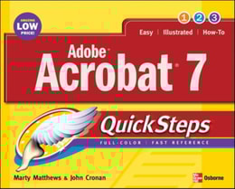 Adobe Acrobat 7.0 QuickSteps