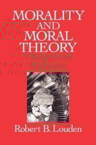 Morality and Moral Theory