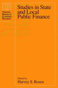 Studies in State and Local Public Finance