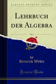 Lehrbuch der Algebra