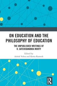 On Education and the Philosophy of Education