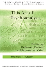This Art of Psychoanalysis