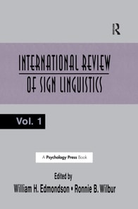 International Review of Sign Linguistics